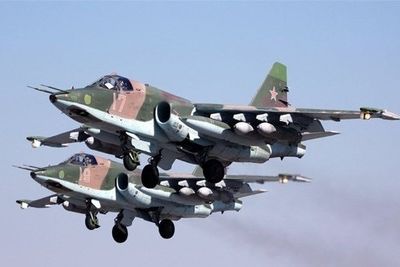 Российские Су-25 приняли участие в учениях &quot;Сары-Таш&quot; в Киргизии