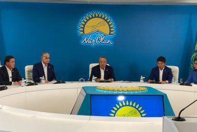 Токаев и Назарбаев участвуют в заседании бюро политсовета &quot;Нур Отан&quot;