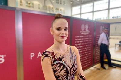 Сабина Залесакова: азербайджанские гимнастки очень хорошо выступают на XXXVII Чемпионате мира по художественной гимнастике в Баку