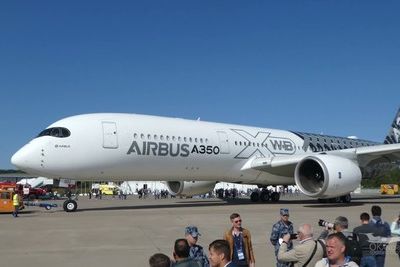 Парк авиалайнеров &quot;Аэрофлота&quot; пополнился первым Airbus А350