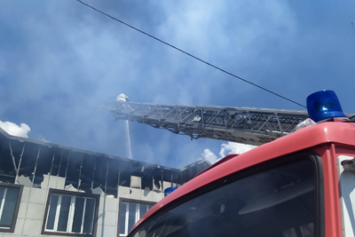 Крупный пожар произошел на Кубани (ВИДЕО)
