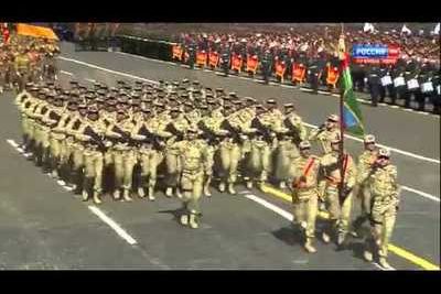 ВС Азербайджана на параде победы 