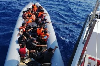 У берегов Турции спасли 42 нелегальных мигрантов