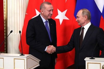 Путин поздравил Эрдогана и народ Турции с завершением Рамадана