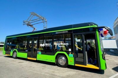 На маршрутах Сочи опробуют первый белорусский электробус