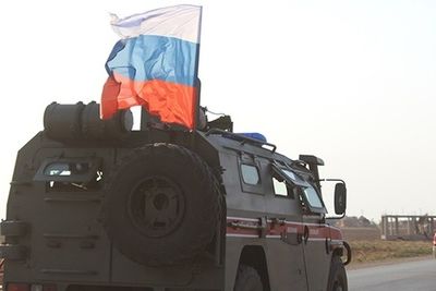 Военные полицейские России и Турции вышли на патрулирование на севере Алеппо