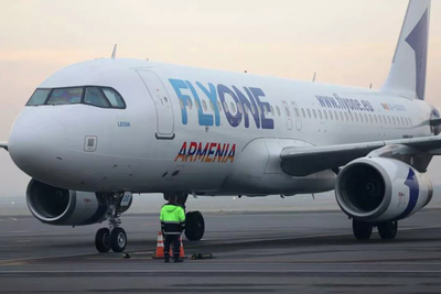 Лайнер FlyOne Armenia так и не отправился в свой первый рейс