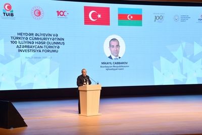 Азербайджано-турецкий инвестиционный форум открылся в Баку