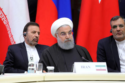 Начался официальный визит Рухани в Азербайджан
