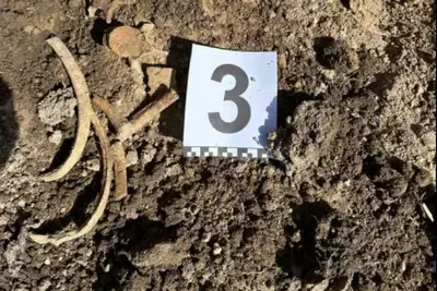В Ходжалы найдены останки целой группы людей